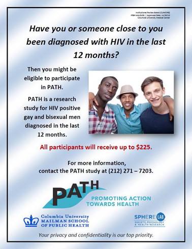 PATH research study flyer