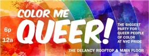 Color Me Queer 2015 Banner